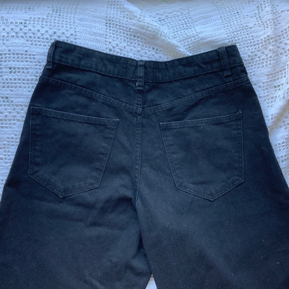 Urban Heritage Black Denim Jeans Size 28 - Picture 4 of 5